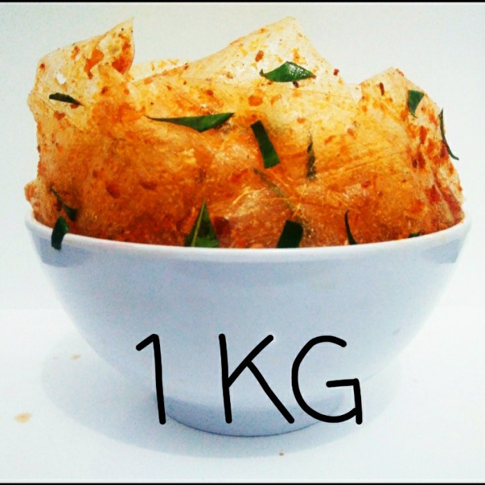 

NEW KERIPIK BELING/KACA 1 KG BUMBU ALAMI - ORIGINAL