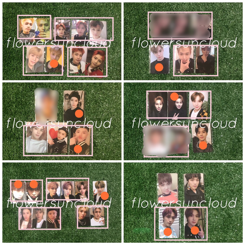 Yuta PHOTOCARD ALBUM NCT 127  regular irregular regulate Superhuman neo zone final round