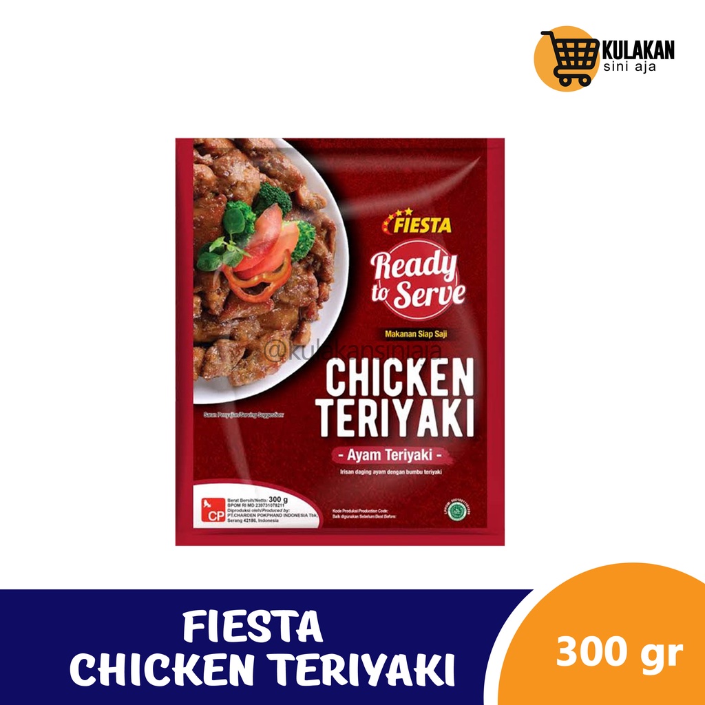 

Fiesta Ready To Serve Chicken Teriyaki 300 Gram