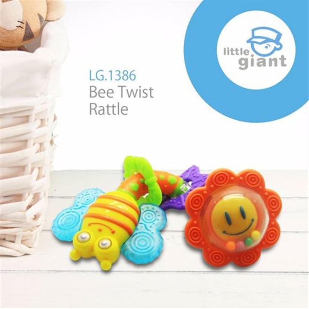 LITTLE GIANT BEE TWIST RATTLE / MAINAN BAYI