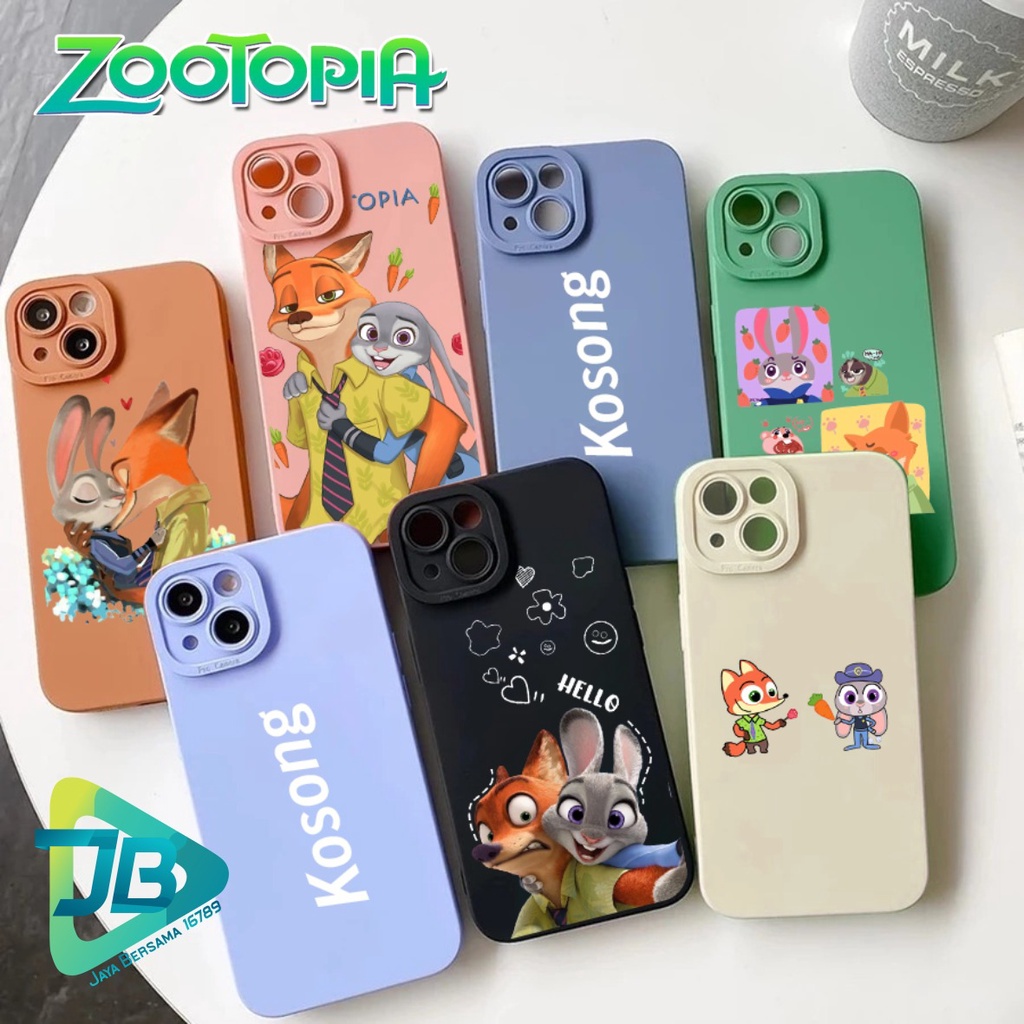 SOFTCASE CASE SILIKON PROCAMERA ZOOTOPIA OPPO VIVO SAMSUNG REALME XIAOMI IPHONE INFINIX ALL TYPE JB5635