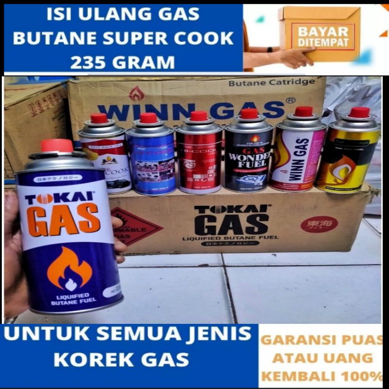 Jual Tabung Gas Portable Gas Camping Tabung Gas Isi Gas Las Refill