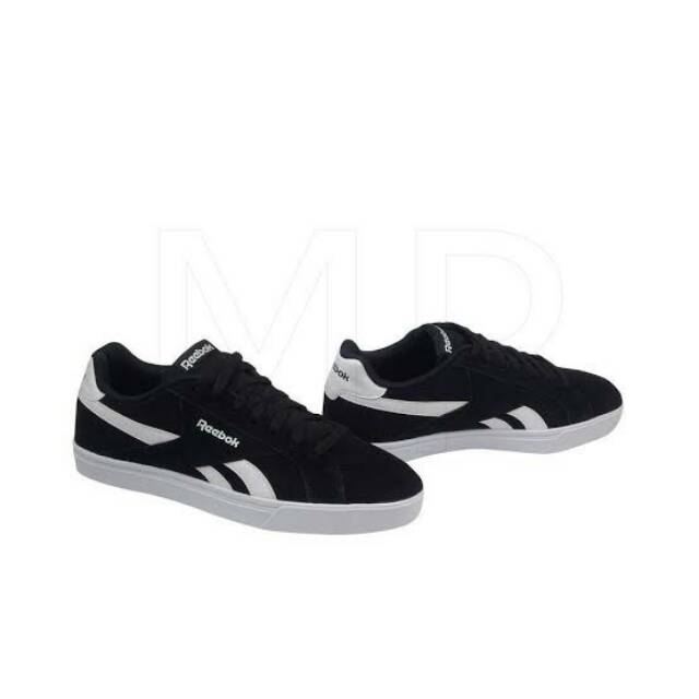 Reebok royal complete 3.0 low black suede