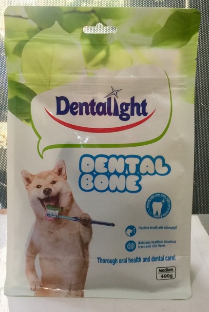 DentaLight Dental Bone 400gr Size Medium Snack Gigitan Cemilan