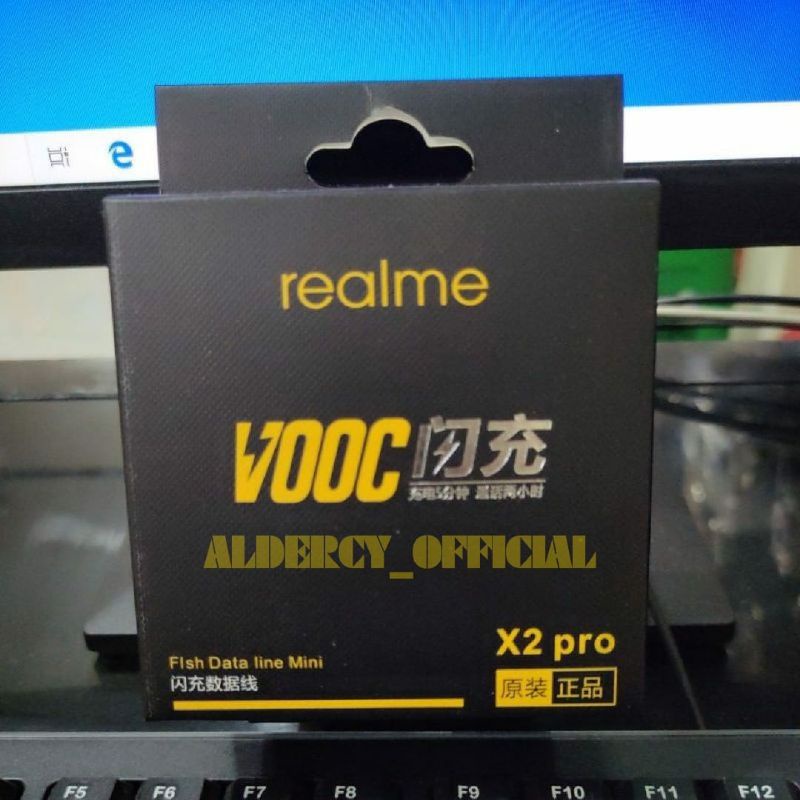 KABEL DATA REALME X2PRO TYPE-C 4A ORIGINAL VOOC