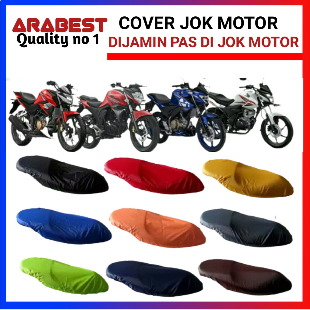 COVER JOK MOTOR SPORT VIXION CB150R VERZA BYSON THUNDER125 SCORPION TIGER DLL