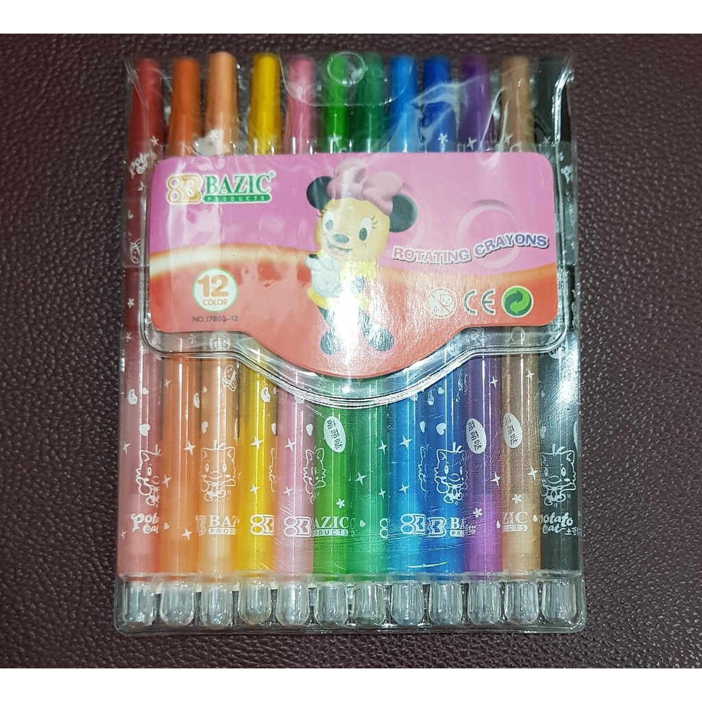 

Crayon Bazic 12 Warna Putar 17801