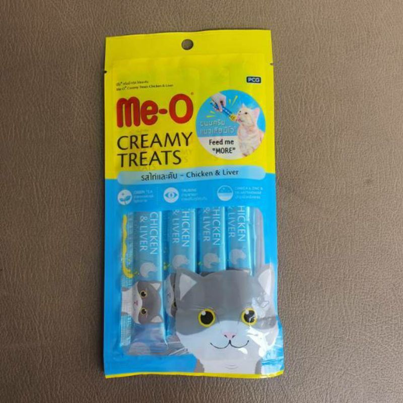 Cemilan Kucing Meo Creamy Treats Me-O