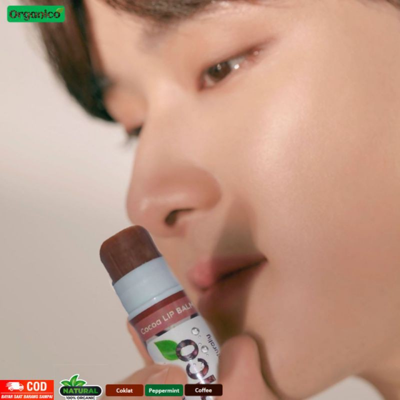 Pelembab Bibir Pemerah Bibir Pencerah Bibir Alami Permanen lipbalm Organico