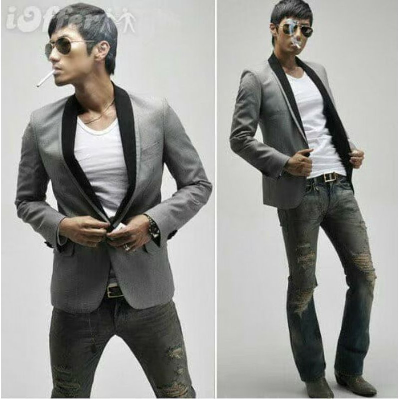 Blazer/Jas Pria Style Korea Abu