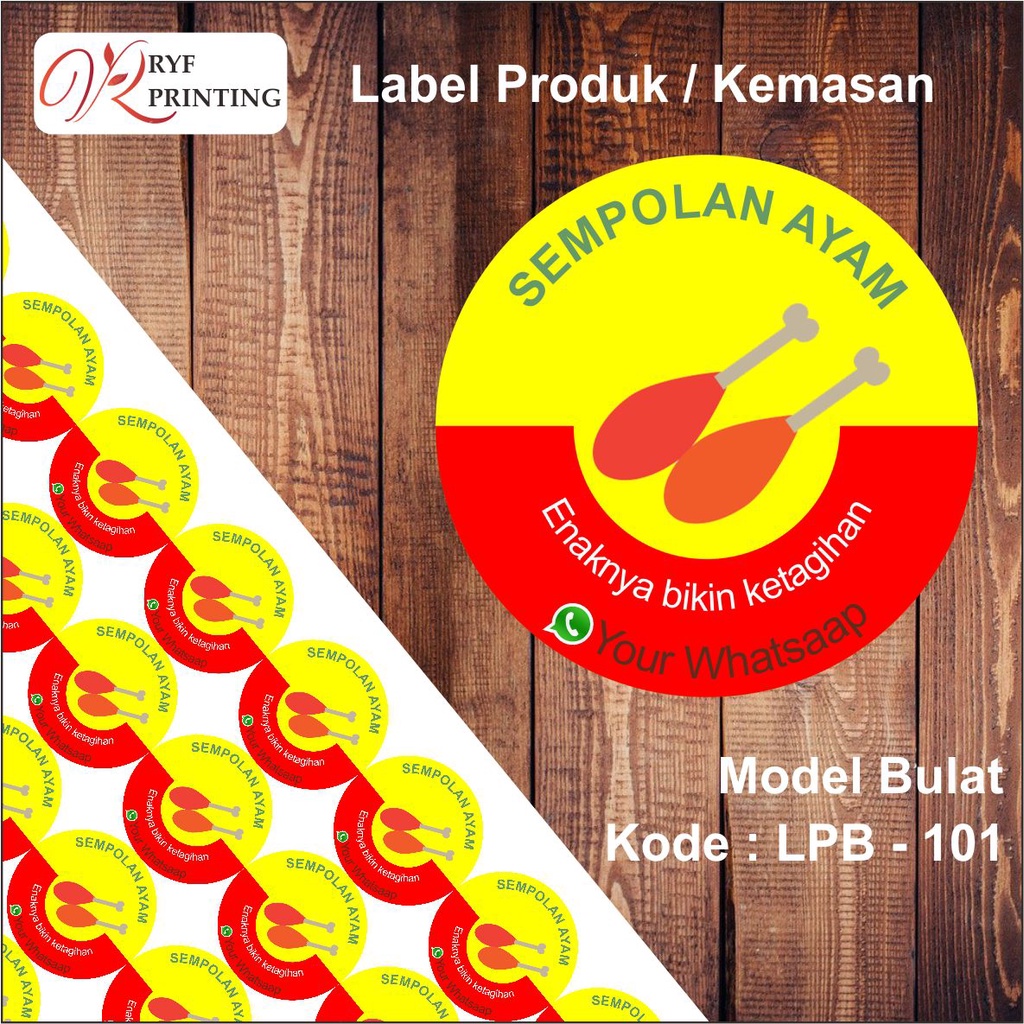 

LABEL PRODUK / KEMASAN