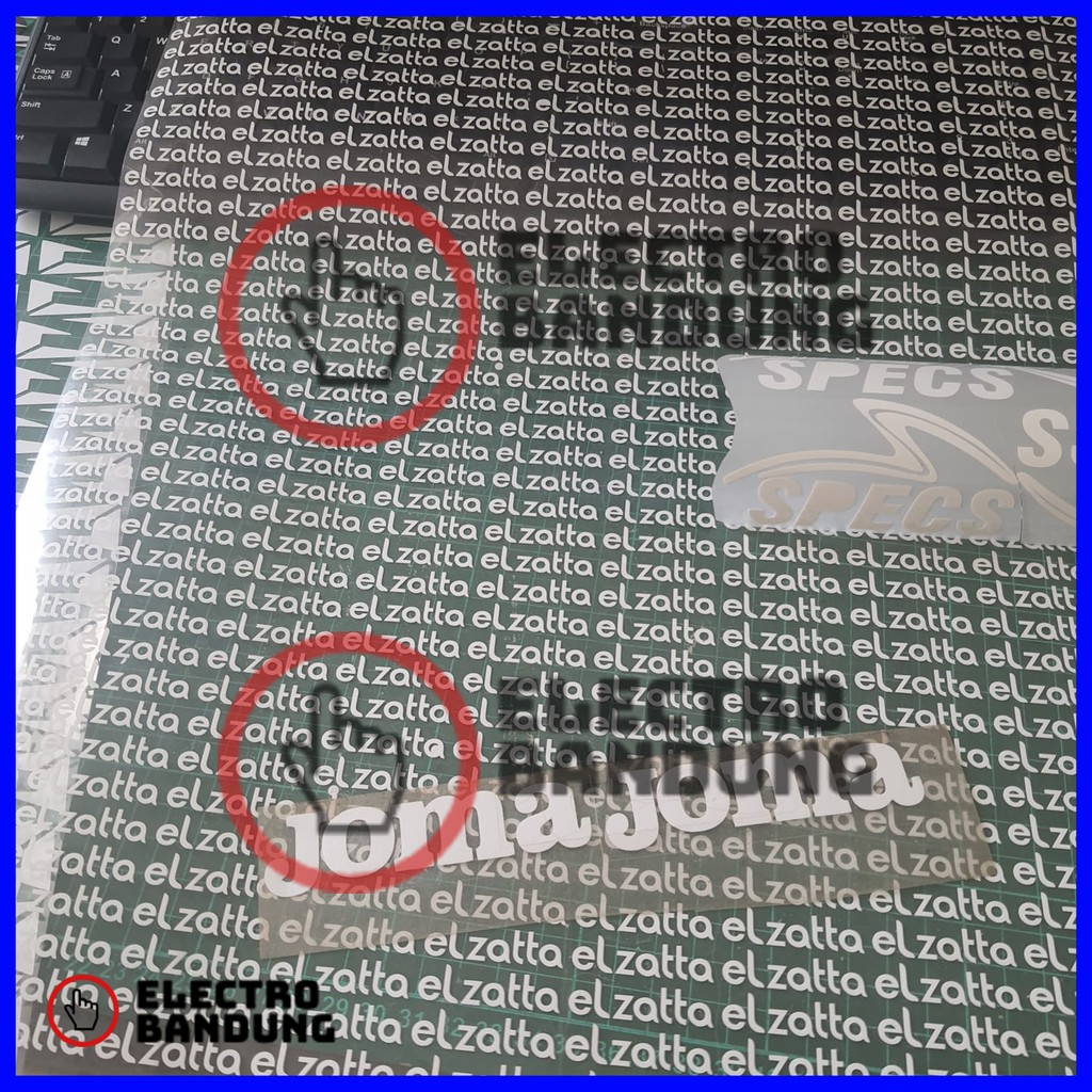 Sablon Polyflex PU Satuan (Rp.80/cm) TERMURAH DAN TERLARIS lebih baik dari PVC