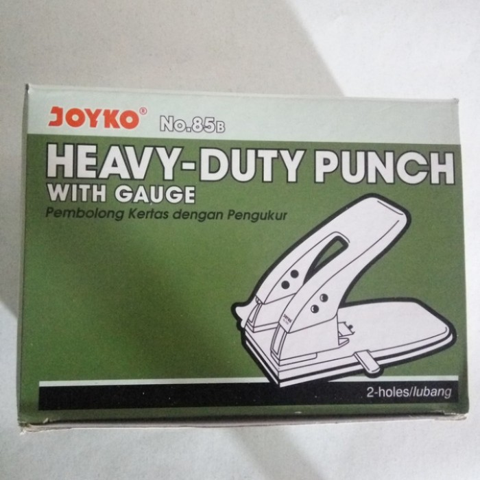 

Pembolong kertas joyko no.85B|| heavy-duty puch with gauge