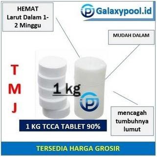 Filter Kaporit Tablet Besar 1 Kg / Klorin Kaporit 90% Penjernih Air