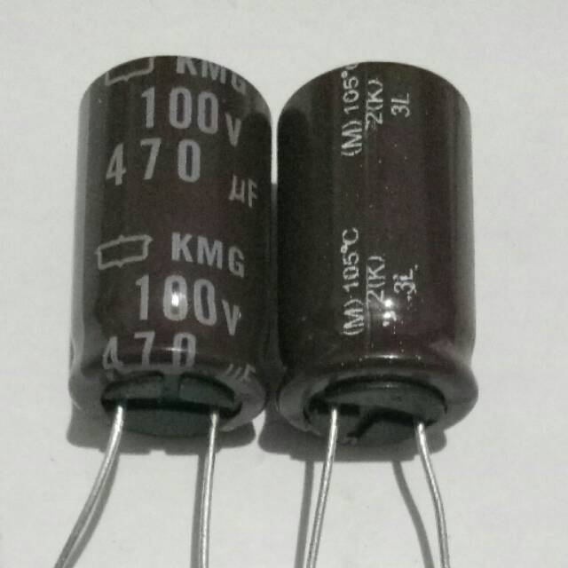 KAPASITOR / ELCO 470 UF 470UF 100V