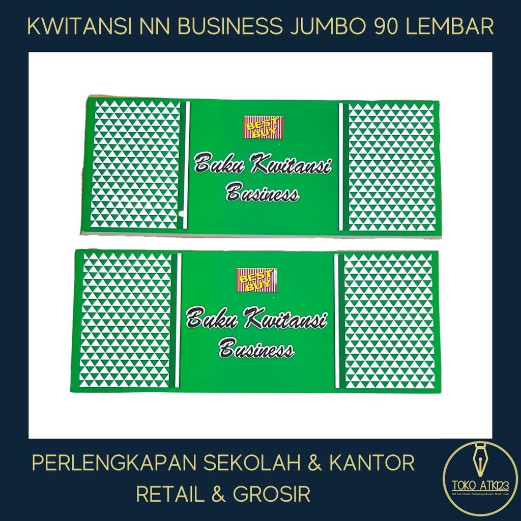 Kwitansi Business Business Jumbo Merk NN Best Buy Isi 90 Lembar