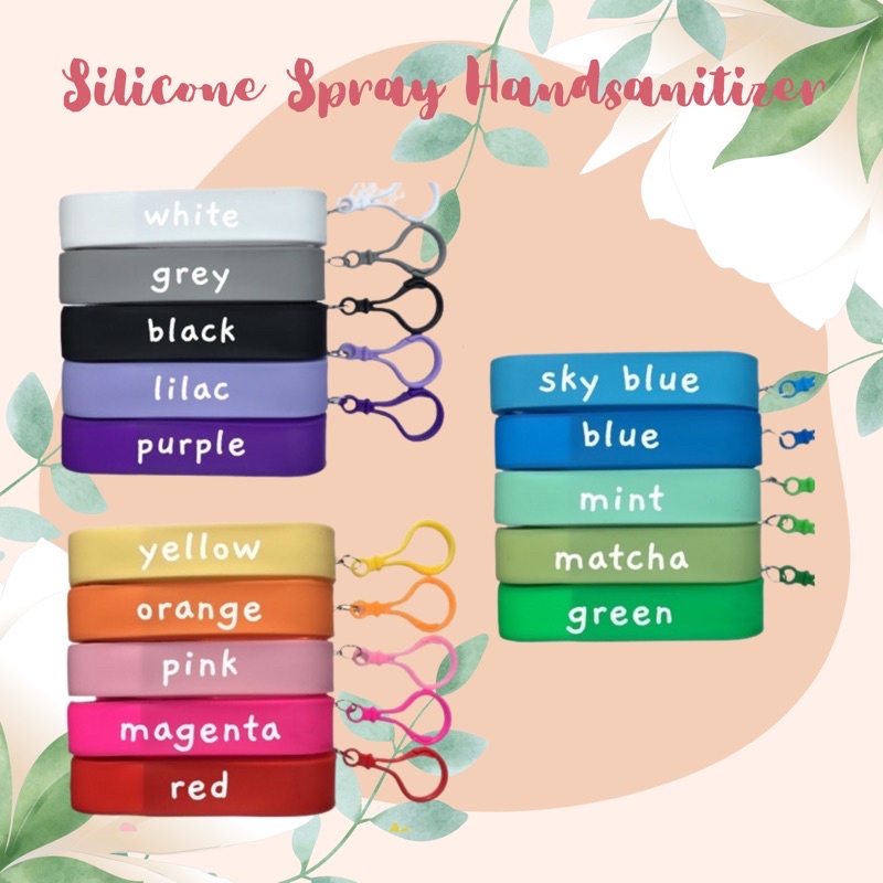 Silicone Spray Handsanitizer/ Silicone Touchland/ Silicone Botol Handsanitizer Gen 2