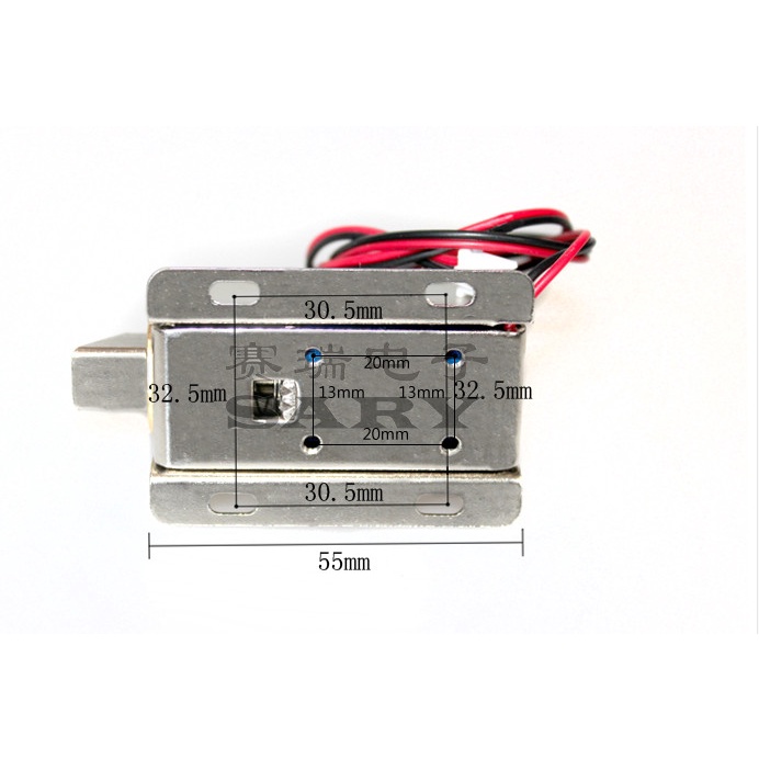 Solenoid door lock LY-03 DC12V