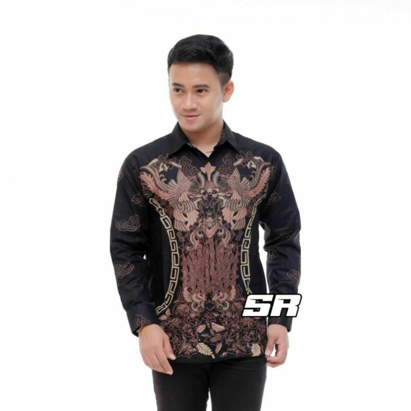 KEMEJA BATIK lengan panjang motif terbaru batik modern