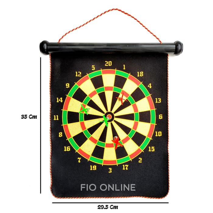 

Safe Dartboard Magnetic Gulung 30 cm No.FL-5130