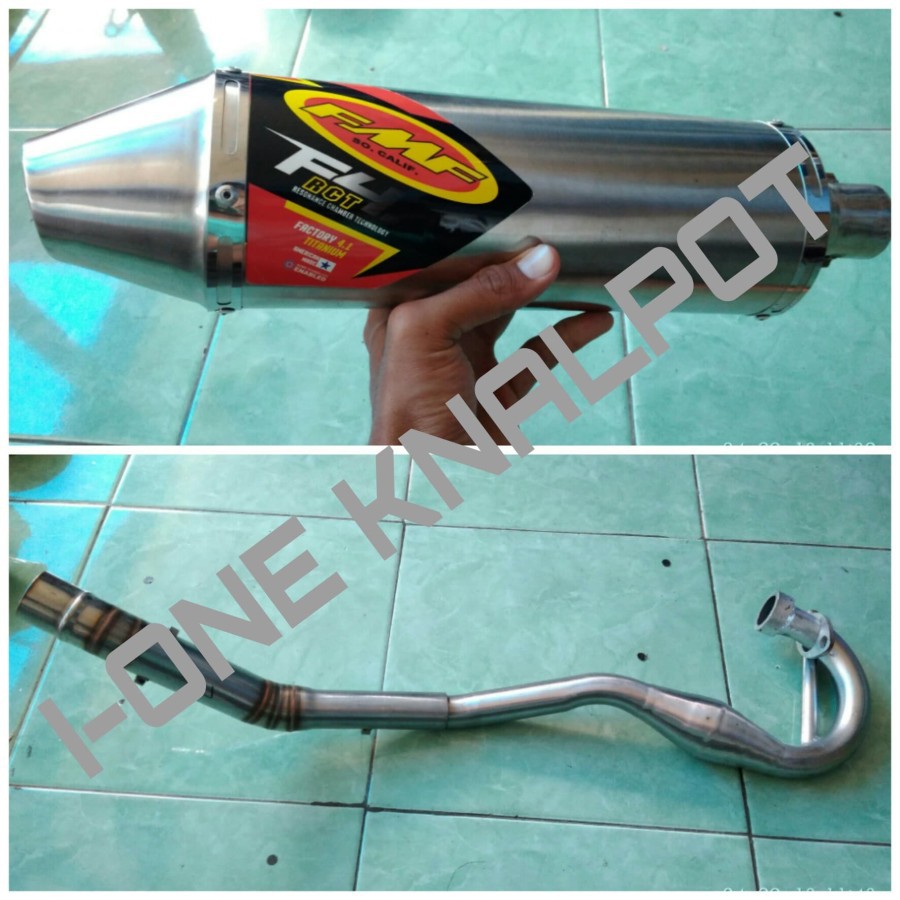 KNALPOT RACING FMF UNTUK KLX BF