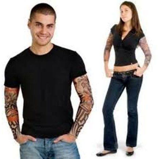 Manset Tangan Tato Arm Sleeve Tatoo Tangan Pria Wanita Motor Lengan