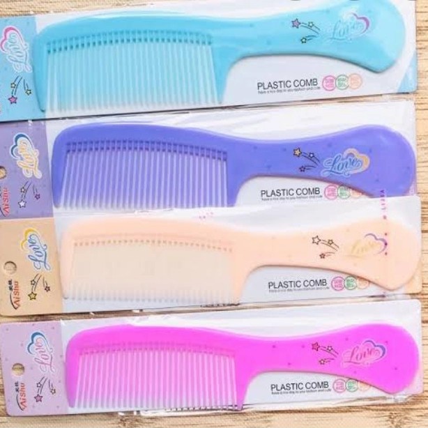 HARGA 1PCS!!! Sisir Rambut Gagang Motif Karakter