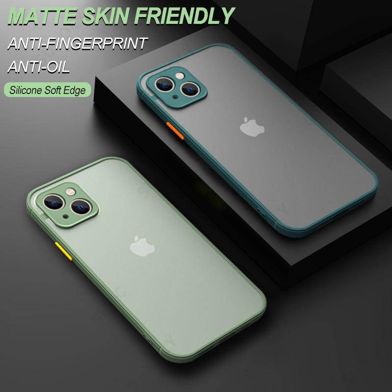 Case Pelindung Belakang Warna Permen Untuk iPhone 14 13 12 11 Pro Max Plus 14