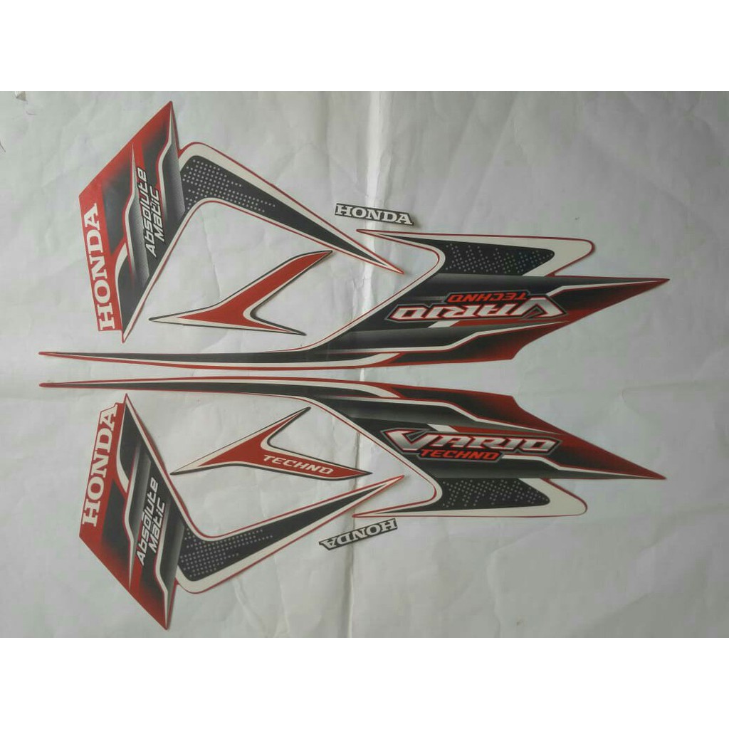 stiker striping honda vario techno karbu 110 2010