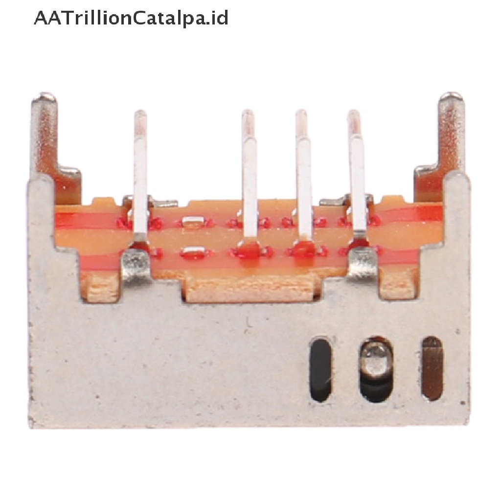 Aatrillioncatalpa 10Pcs Toggle switch sk23d05g6 Dua Baris 3 gear 8-pin horizontal