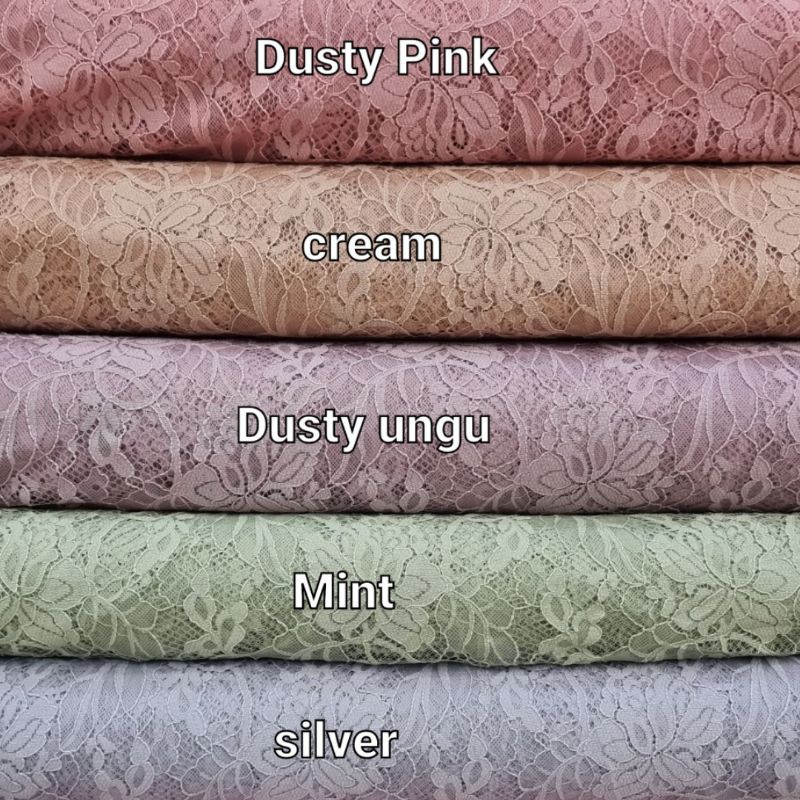 KAIN BROKLAT BRUKLAT BROKAT LACE KATUN JEPANG PREMIUM