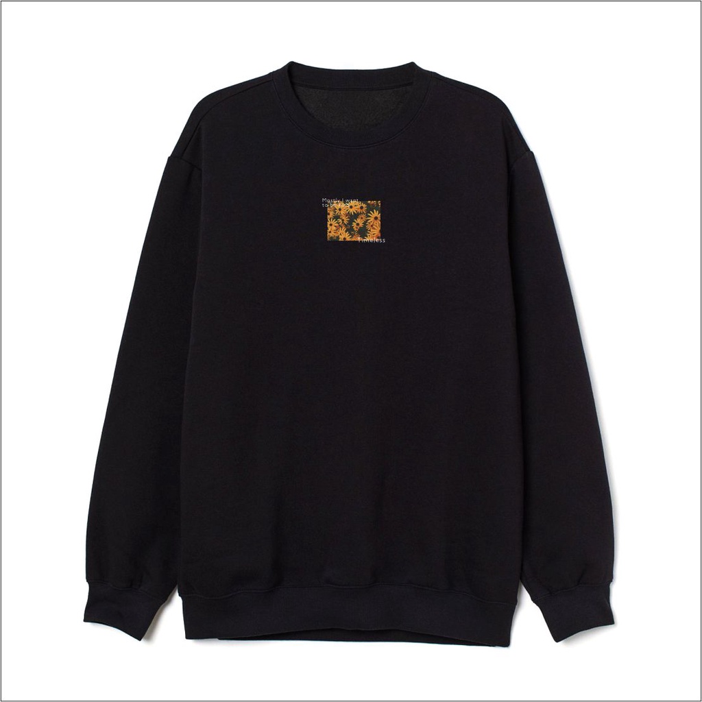 CREWNECK SWETHSIRT PRIA/SWEATER OBLONG STOCK REDY