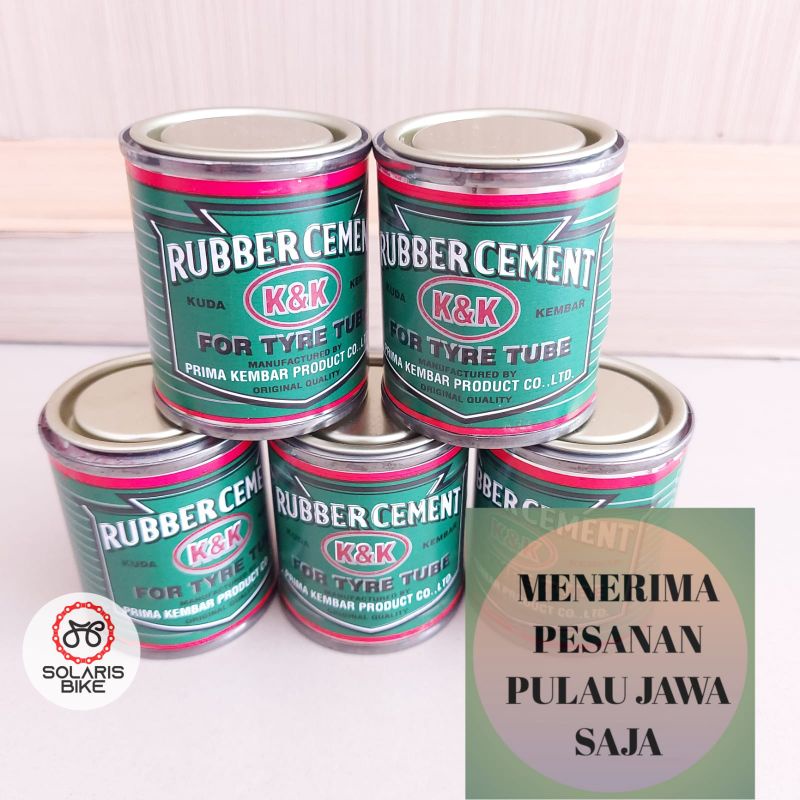 Rubber Cement Lem Tambal Ban Dalam Sepeda Dan Motor