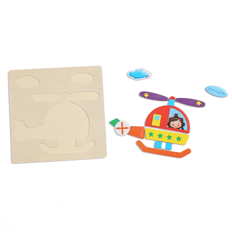 Puzzle kayu/Puzzle kayu mainan edukasi/Mainan anak/Mainan Puzzle Kayu Anak 3D Mainan Edukasi Puzzel Kayu Jigsaw Edukatif Lucu Murah Wooden Toys  L12