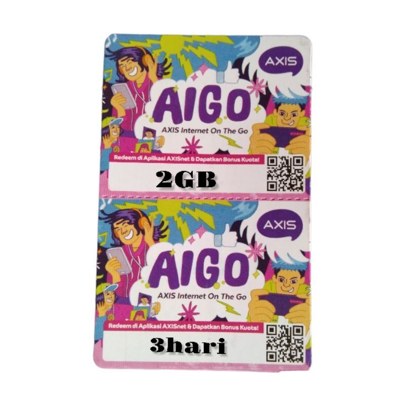 Axis Aigo 2 GB 3 Hari