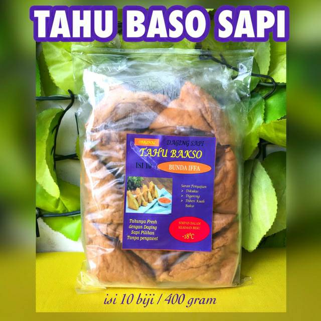 

TAHU BAKSO SAPI BUNDA IFFA ISI 10 PCS, 400gr