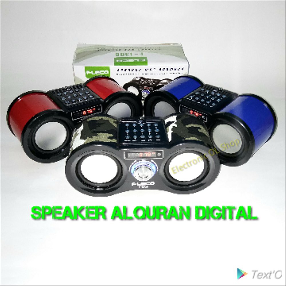 speaker AlQur'an digital model teropong