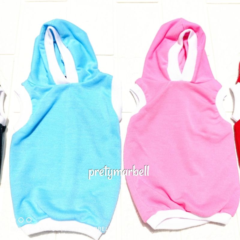 Kaos Baju Kucing Model Hoodie Polos Lucu