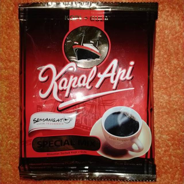 

Kopi kapal api spesial mix 25g x 10pcs