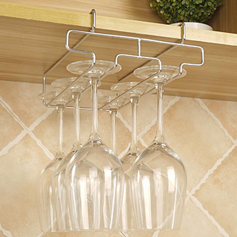 Rebuy Rak Gelas Wine Tahan Lama Bar Hias Goblet Organizer Storage Shelf Cup Hanger