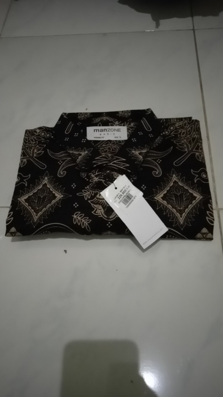 [ Promo ] Kemeja Batik Manzone Original