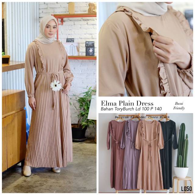 ELMA PLAIN DRESS / ELMA GAMIS / GAMIS BUSUI