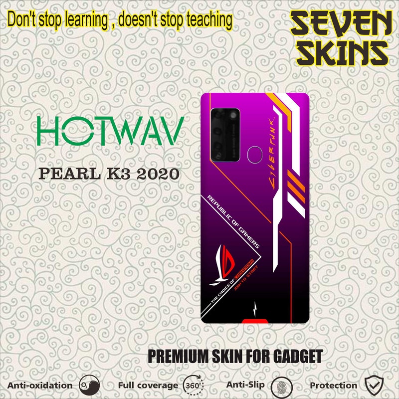 SKIN HANDPHONE  HOTWAVE PEARL K3 2020 ROG1