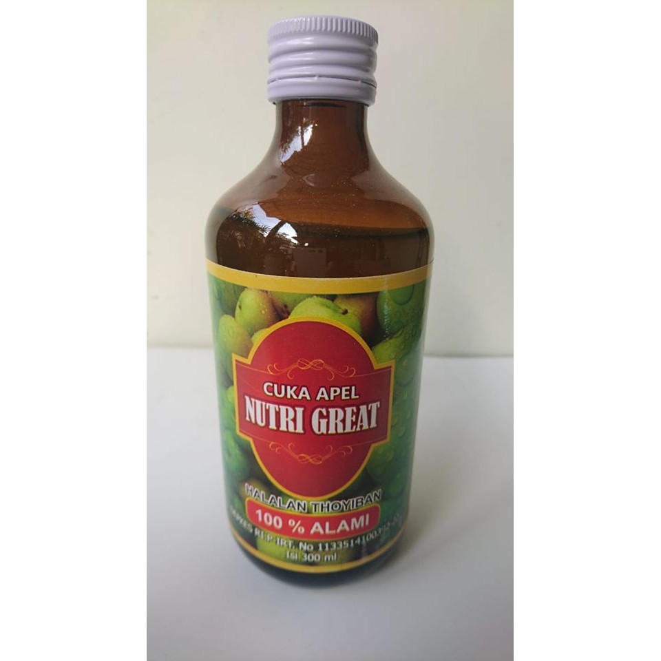 

Cuka Apel Nutri Great Original 300 ml