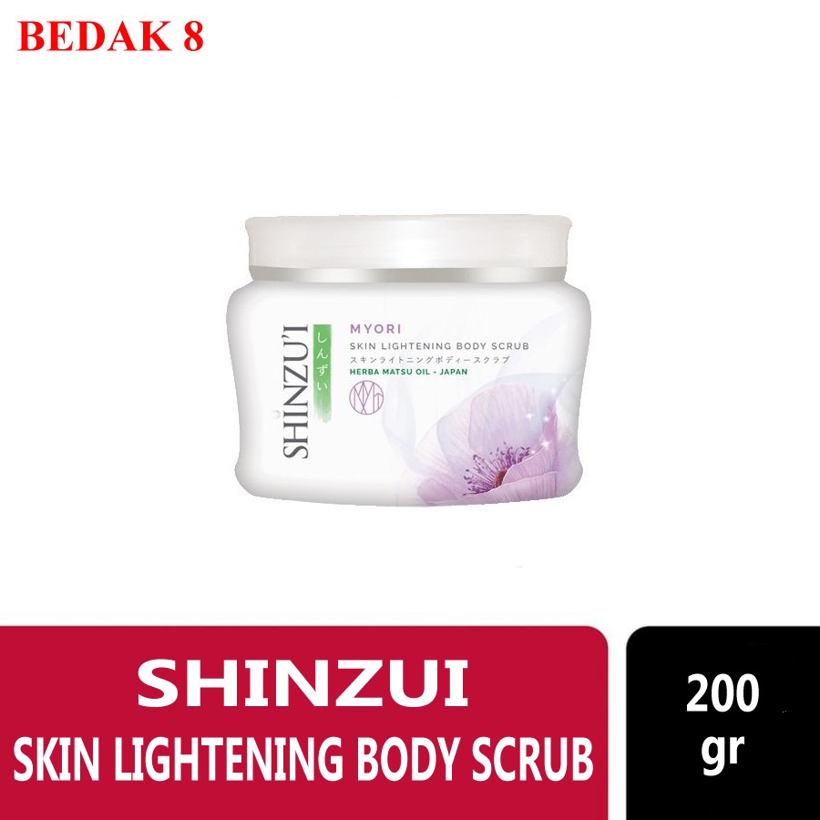 Shinzui Skin Lightening Body Scrub 200 gr/ Lulur Shinzui 200 gr