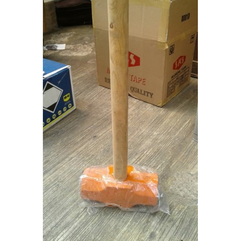 Palu Godam Palu Bodem 10Kg Gagang Kayu Sledge Hammer Wood Handle