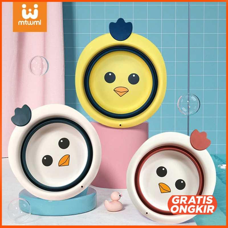 Baskom Lipat Anak Baby Portable Folding Shower - HL-01