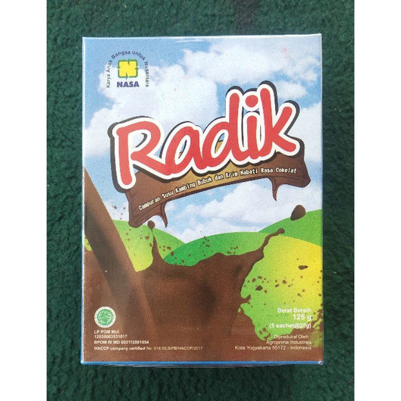 

radikco susu kambing rasa coklat