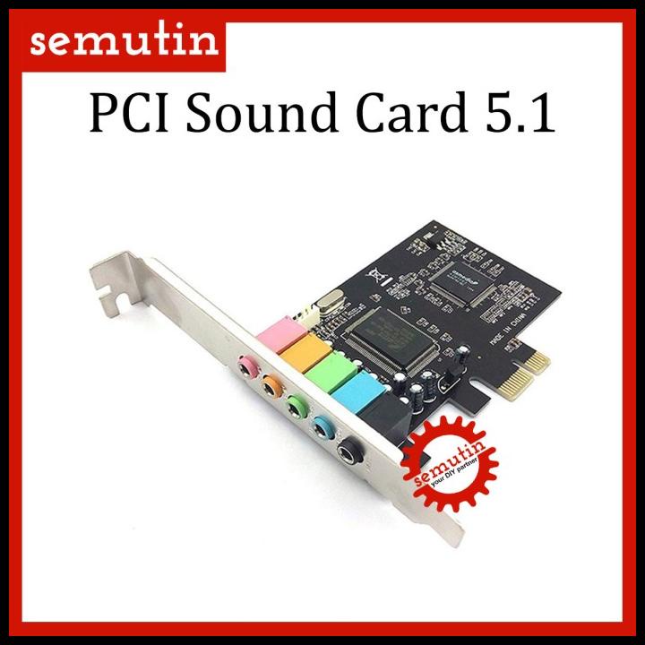 Pci Sound Card 5.1 / Pci-E Express Soundcard Pc