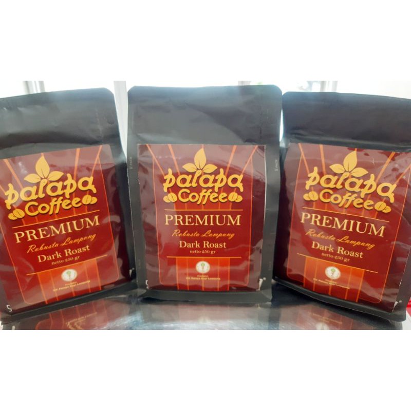 

Kopi Robusta Lampung Premium PALAPA COFFEE 250 gram